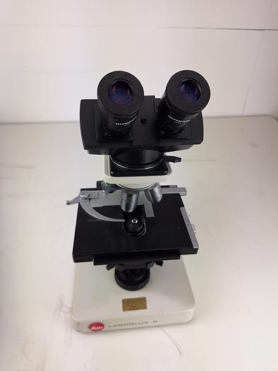 Used Leitz Laborlux K Microscope with carry case