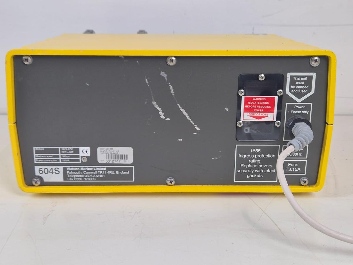 Used Watson Marlow 604S Peristaltic Pump