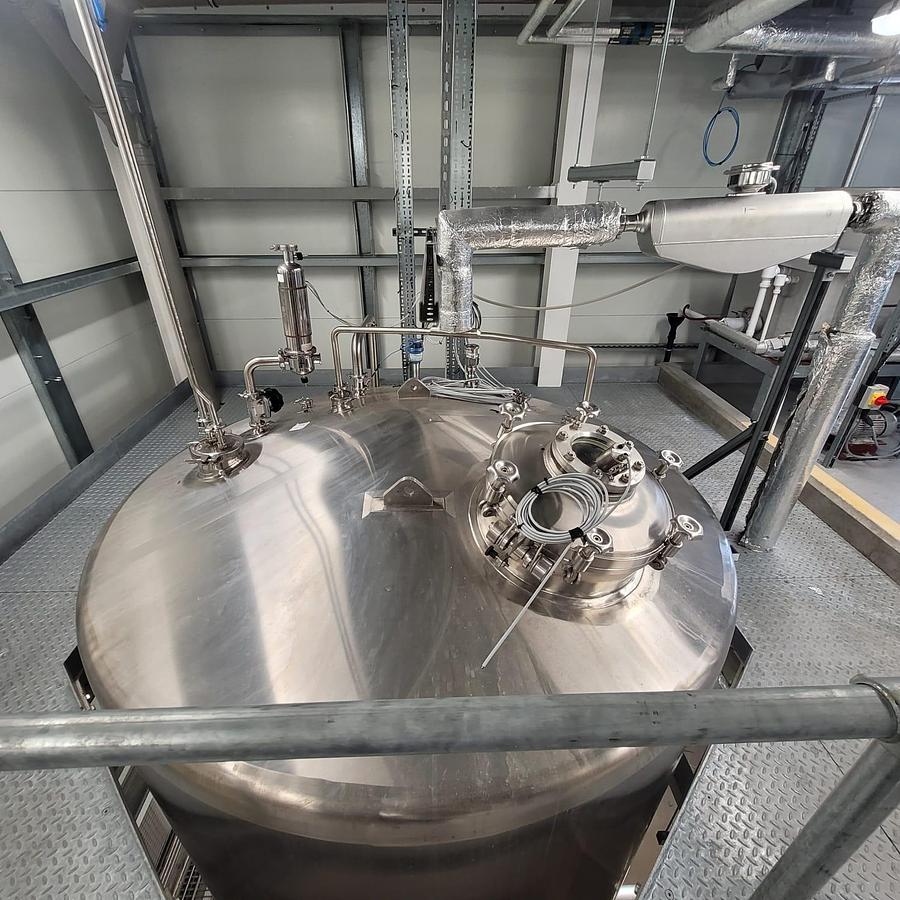 Used Sinclair Stainless Fabrications Purified Water Storage Tank