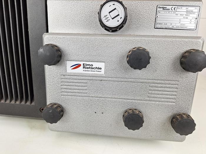 Used Elmo Rietschle VTA 80 Rotary Vane Pump
