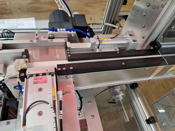 Used Quickpouch Automated Form-Fill Seal Packaging Machine with Videojet Dataflex Printer for Quickpouch Auto loader