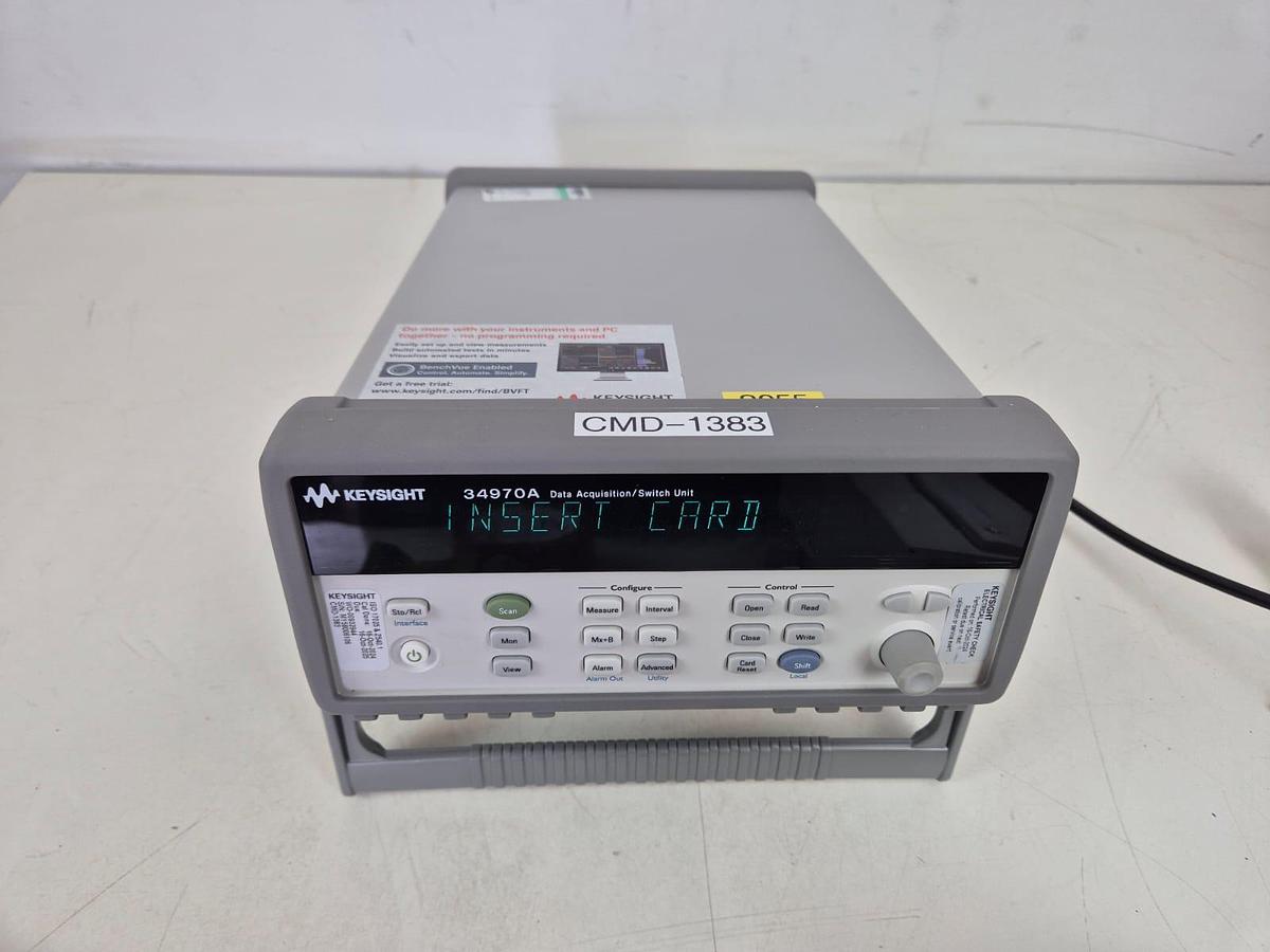 Used Agilent 34970a Data Loger Switch Unit