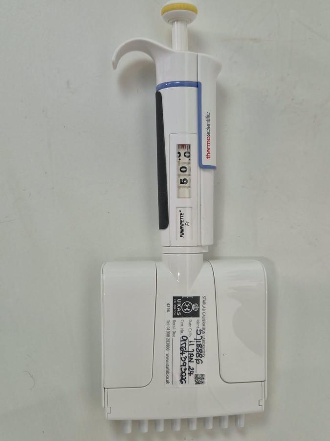 Used Finnpipette F 6 position pipett stand