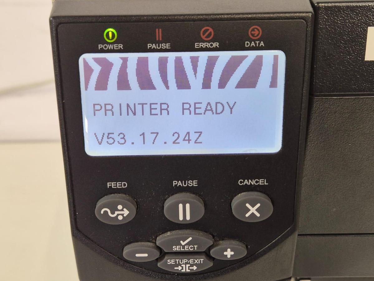 Used Zebra ZM400 Lable Printer
