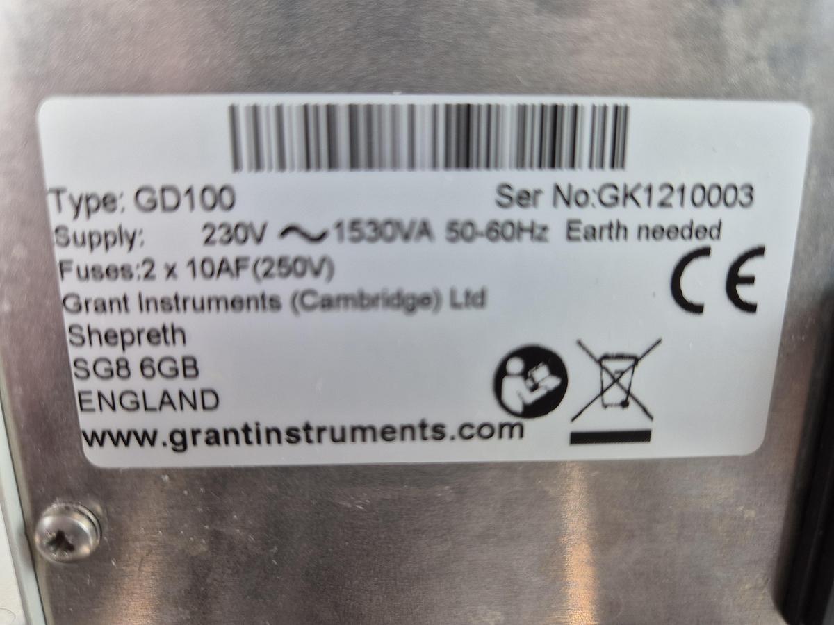 Used Grant Instruments GD100 Stirred Water Bath
