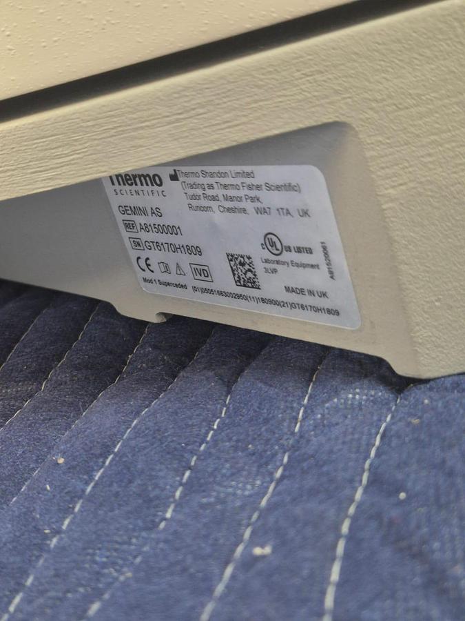 Used Thermo Scientific  A8150001 Gemini AS Heated Slide Stainer