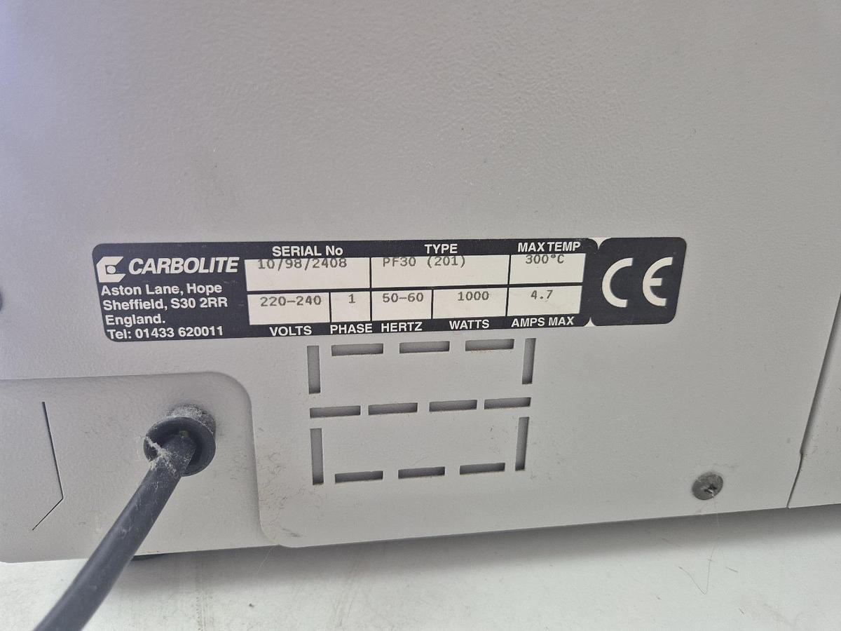 Used Carbolite PF30 Oven