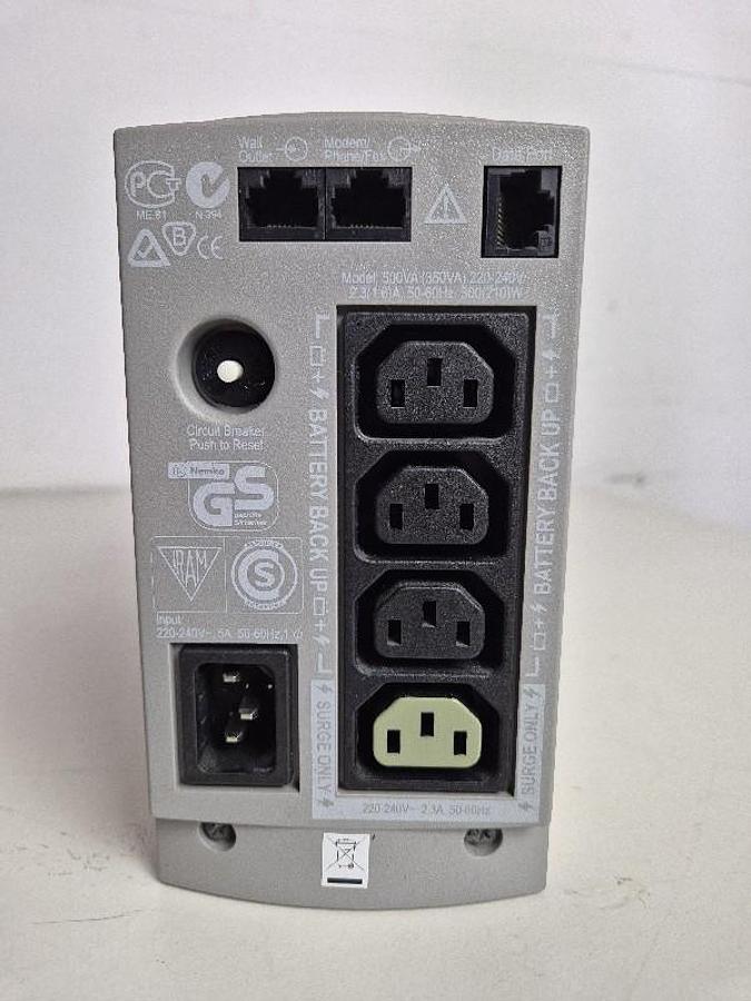 Used APC Back-Ups CS 500 UPS