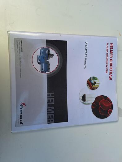 Used Helmer QuickThaw DH4 Plasma Thawing System