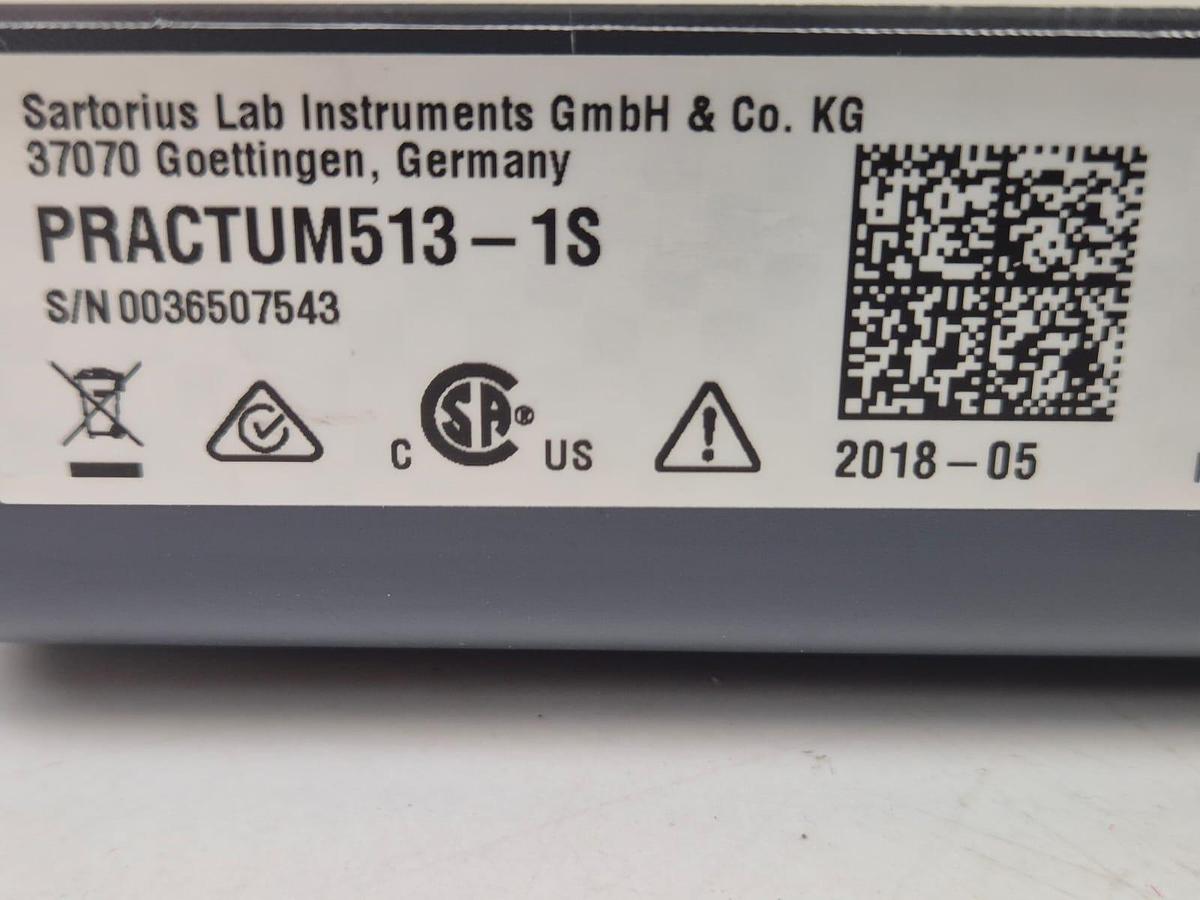 Used Sartorius Practum513-1S Laboratory Balance