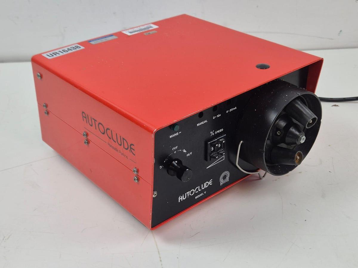 Used Autoclude Model V Peristaltic Pump