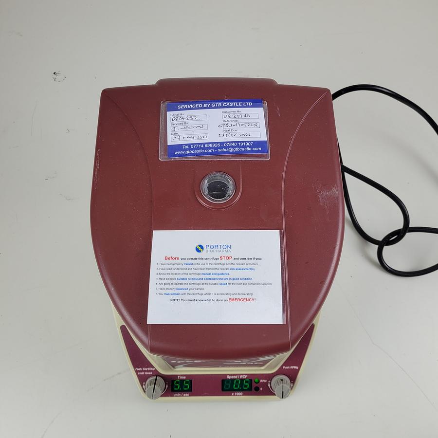 Used Labnet Spectrafuge 24D centrifuge