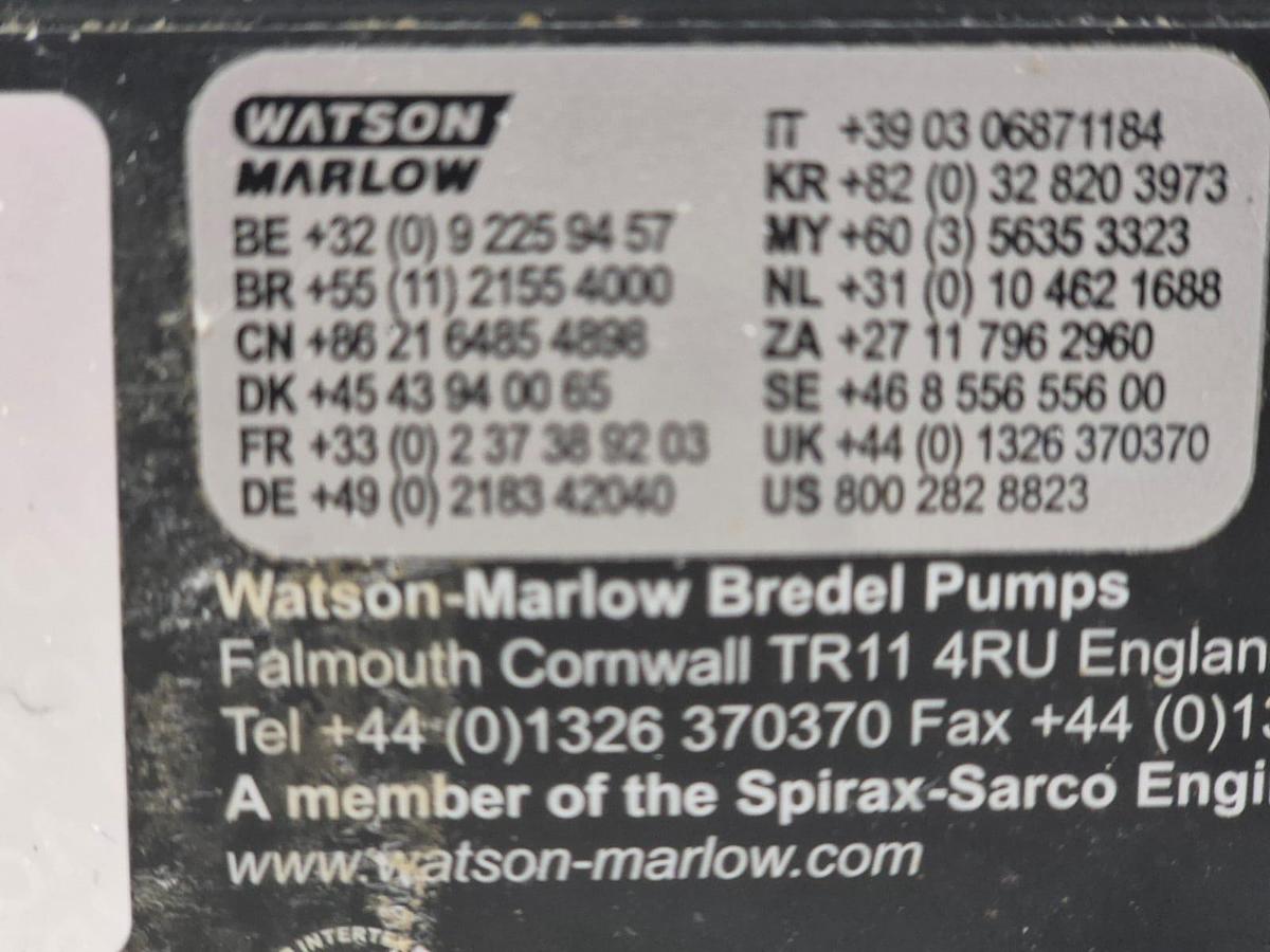 Used Watson Marlow 323 Peristaltic Pump