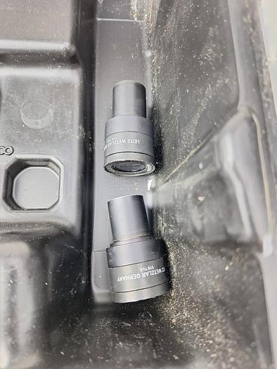 Used Leitz Laborlux K Microscope with carry case