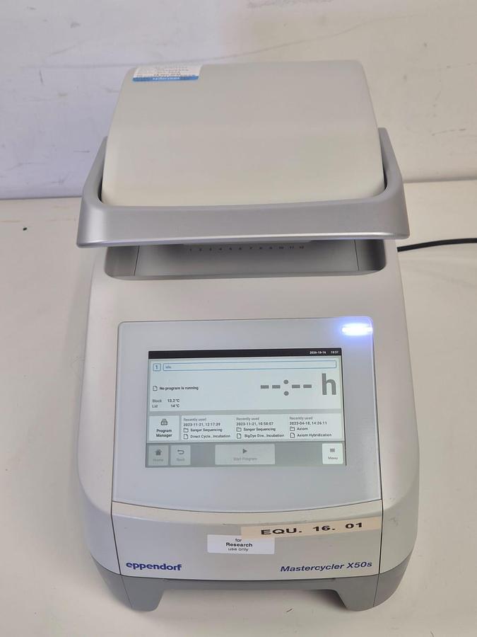 Used Eppendorf Mastercycler X50