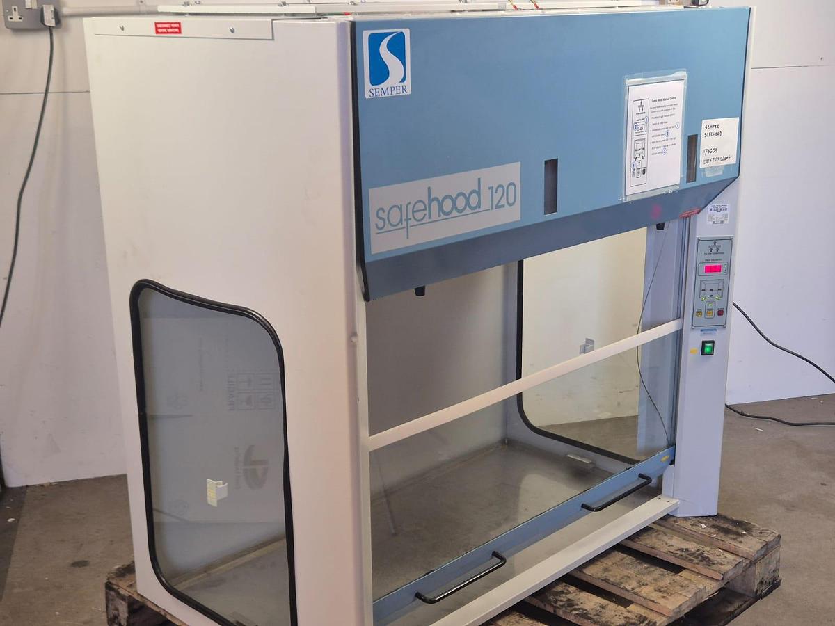 Used Semper Safehood 120 Safety Cabinet