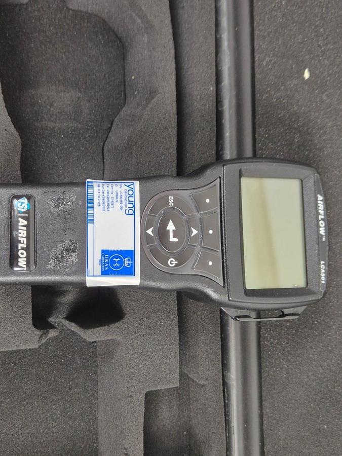 Used TSI Airflow LCA501 Rotating Vane Anemometer in Case