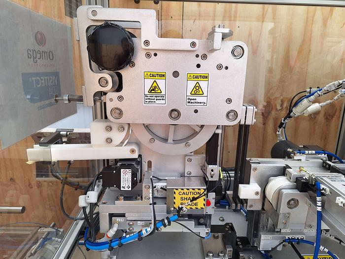 Used Quickpouch Automated Form-Fill Seal Packaging Machine with Videojet Dataflex Printer for Quickpouch Auto loader