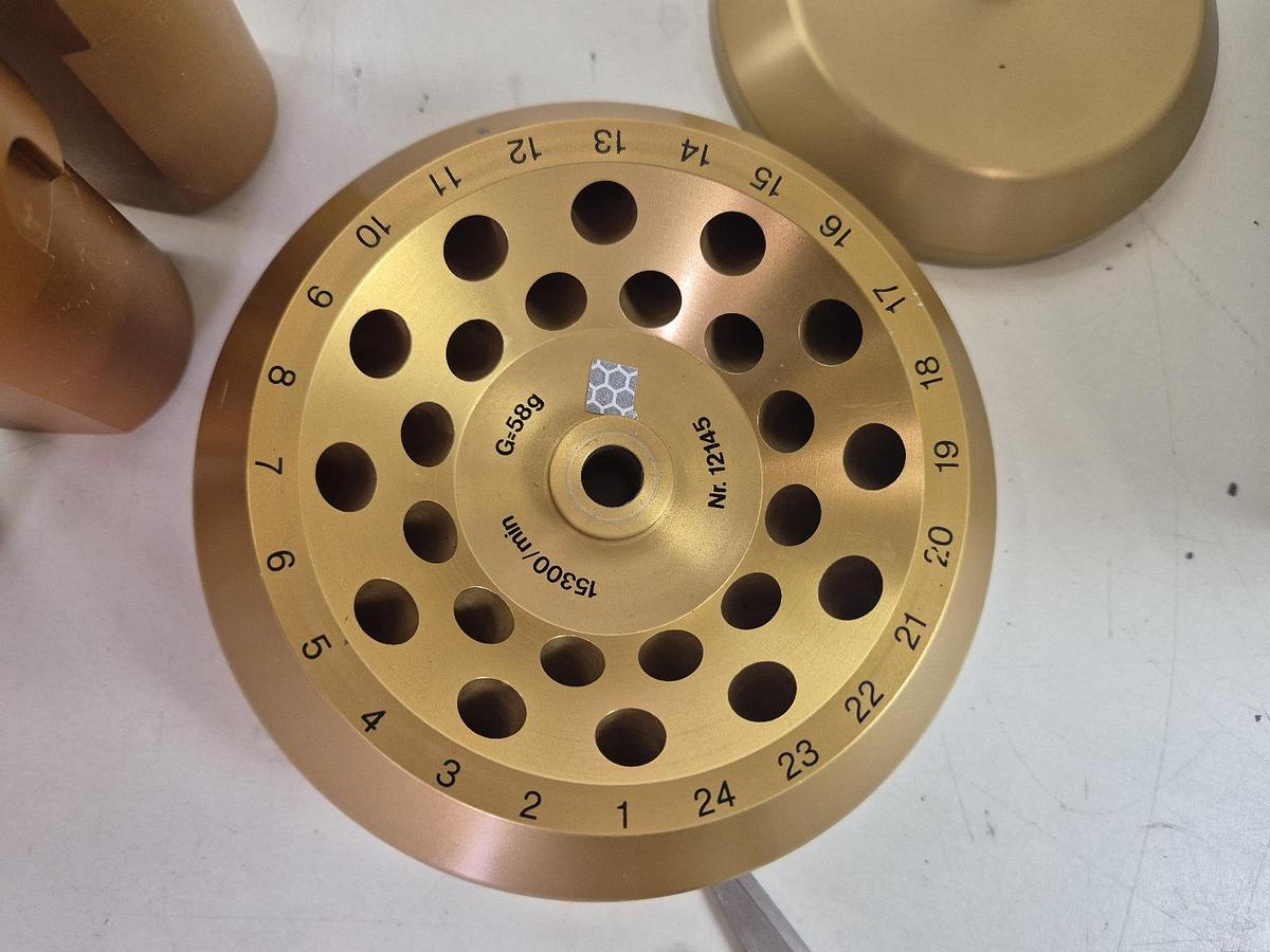 Used Sigma 2-15 Centrifuge + Accessories