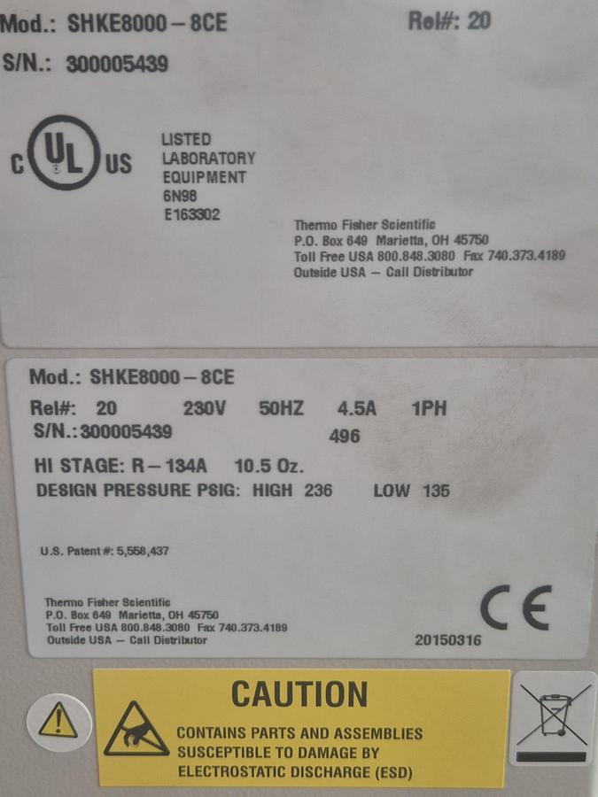 Used Thermo Scientific Max Q 8000 Incubator Stack