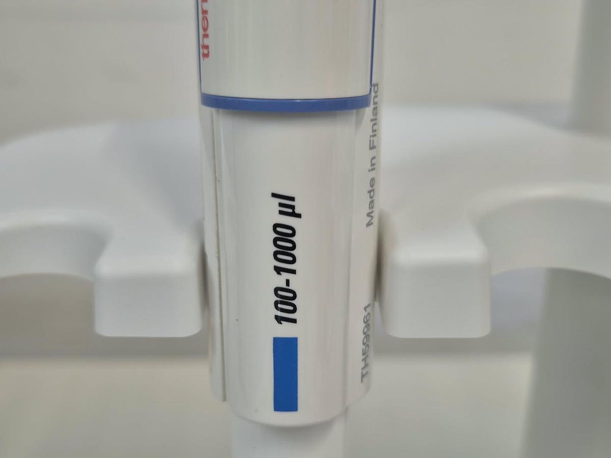 Used Finnpipette F 6 position pipett stand