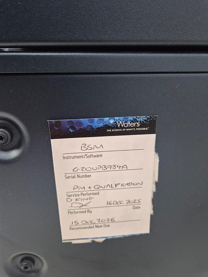 Used Waters ACQUITY UPLC System