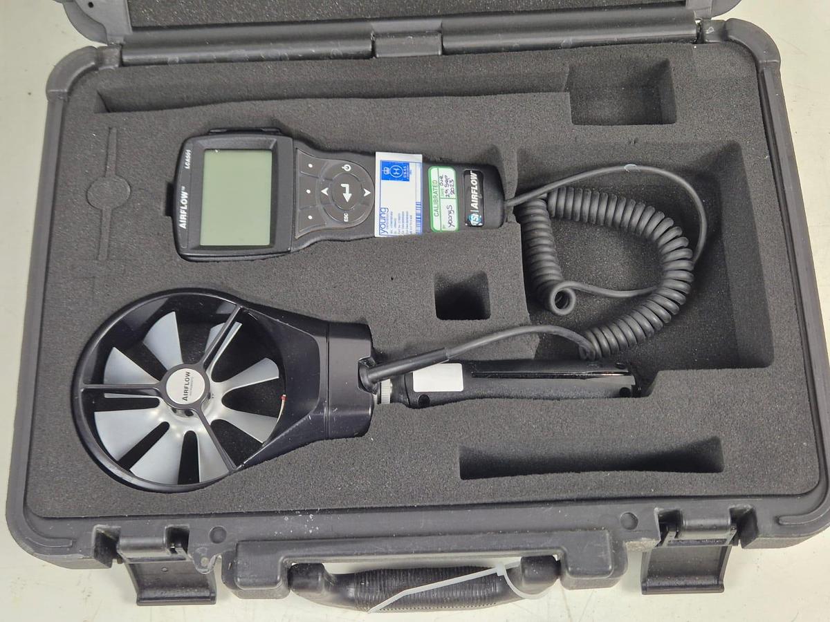Used TSI Airflow LCA501 Rotating Vane Anemometer in Case