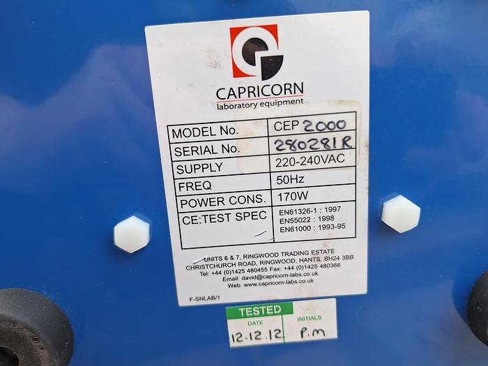 Used Capricorn CEP2000 Centrifuge