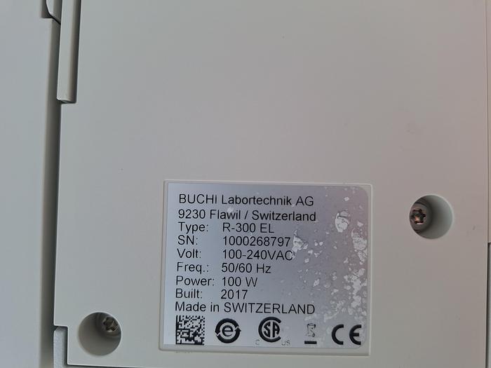 Used Buchi Rotavapor R-300 Rotary Evaporator System