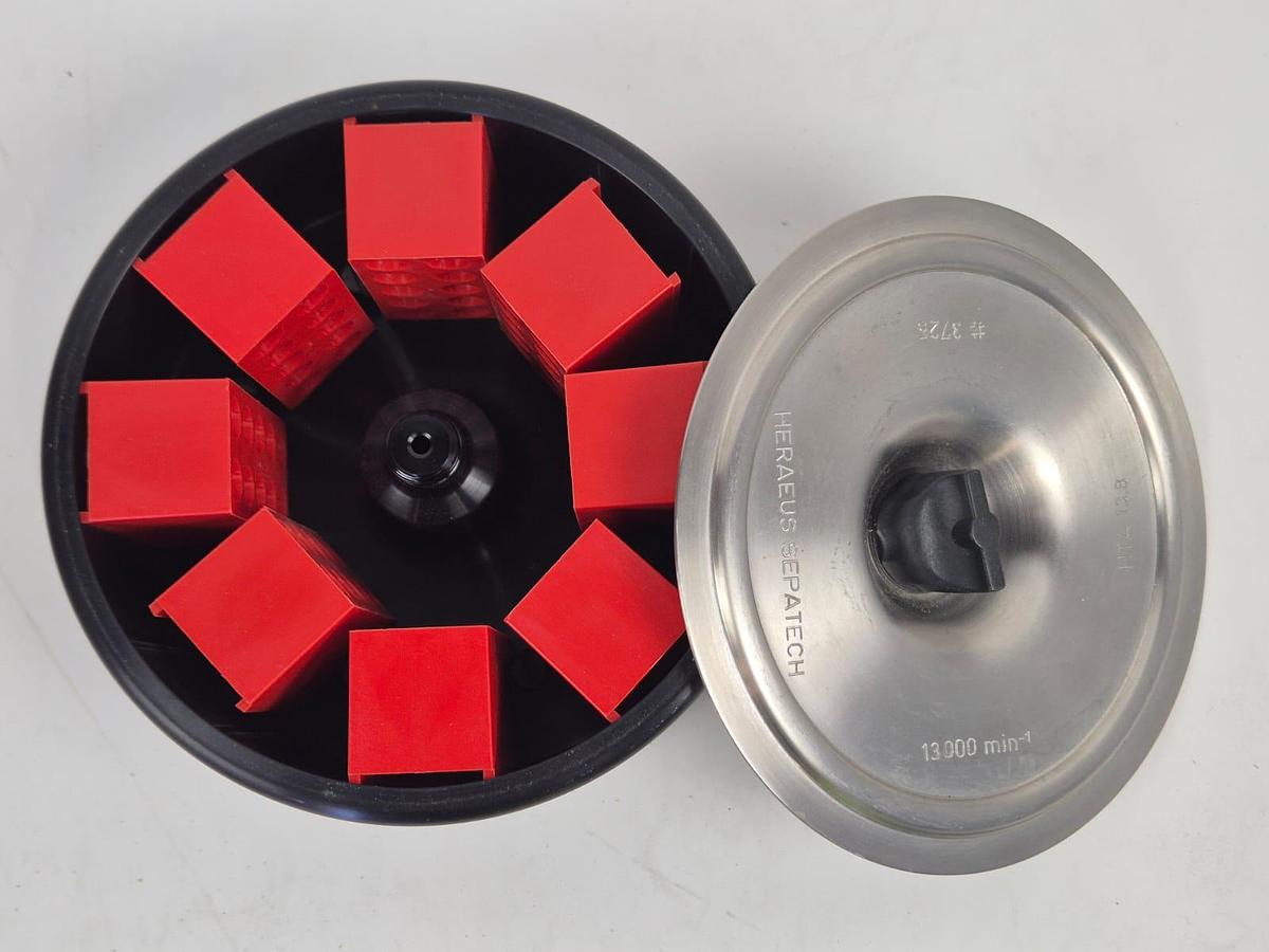 Used  Hereus Sepatech RHTA 13.8 Centrifuge Rotor