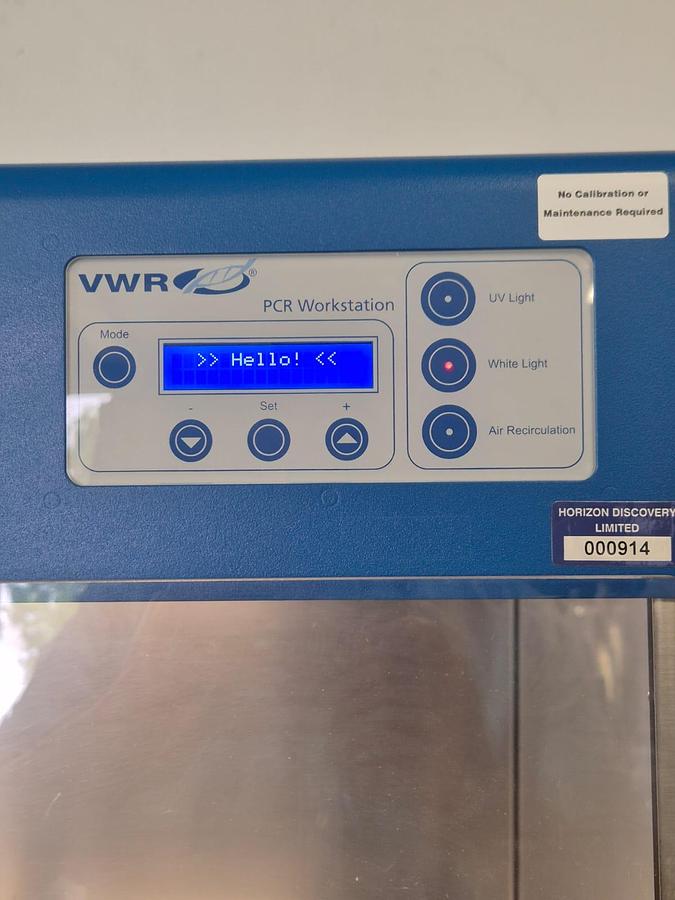 Used VWR PCR 732-2541 Workstation