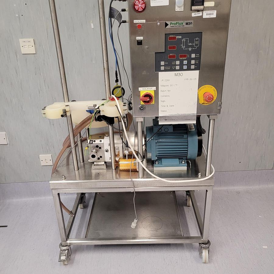 Used Millipore Pro Flux M30 Tangential Flow Filtration System