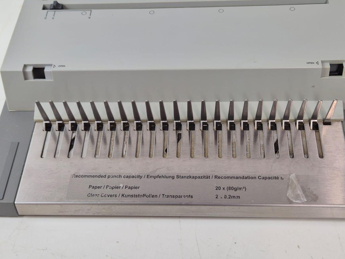 Used IBICO Ibimaster 300 Multifunctional Comb Binding Machine