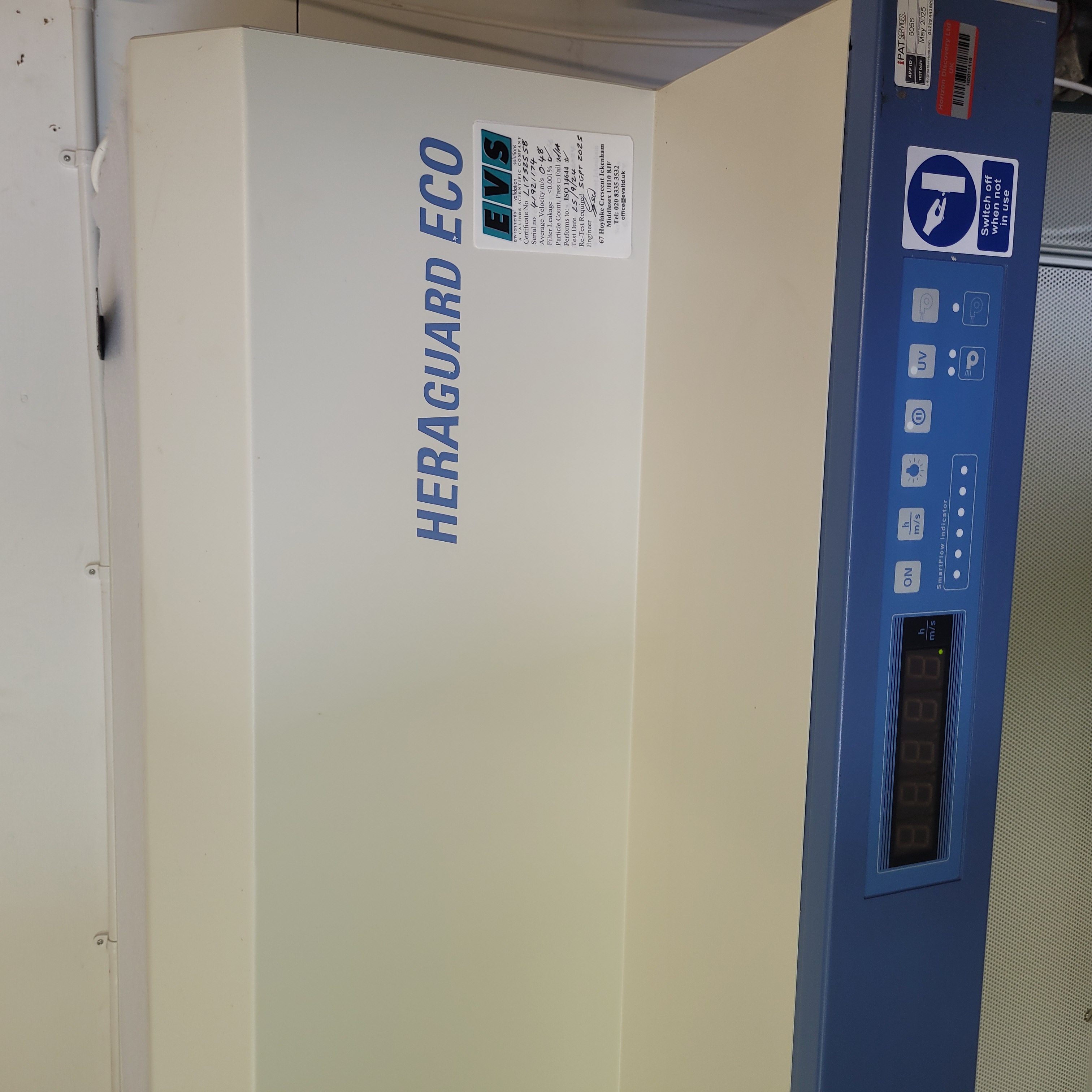 Used Thermo Scientific Heraguard ECO 1.5