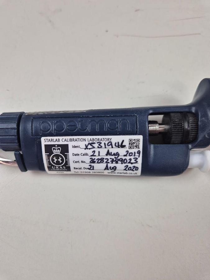 Used Pipetman Gilson P200 50-200 Yellow Pipette