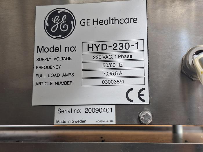 Used GE Healthcare UniFlux 120 TFF System