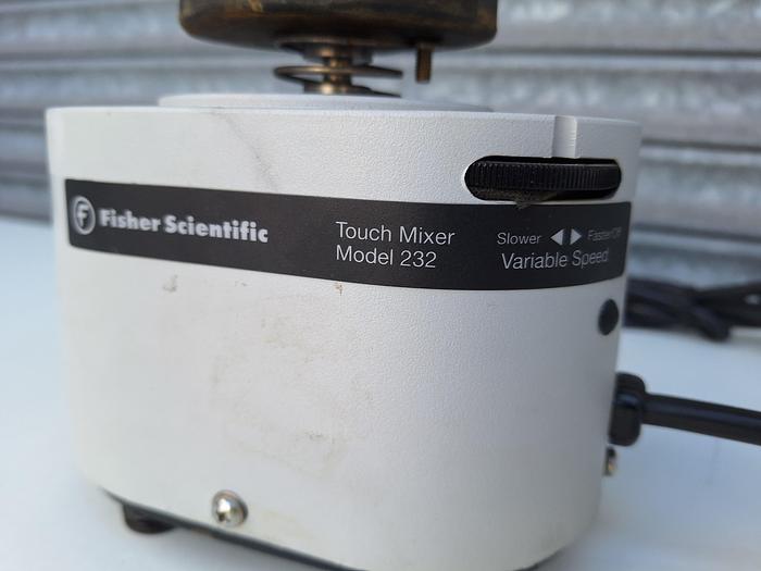 Used Fisher Scientific Model 232 Vortex Mixer