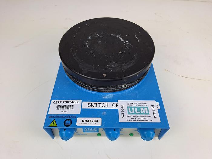 Used Velp Scientific T.ARE Heating Magnetic Stirrer