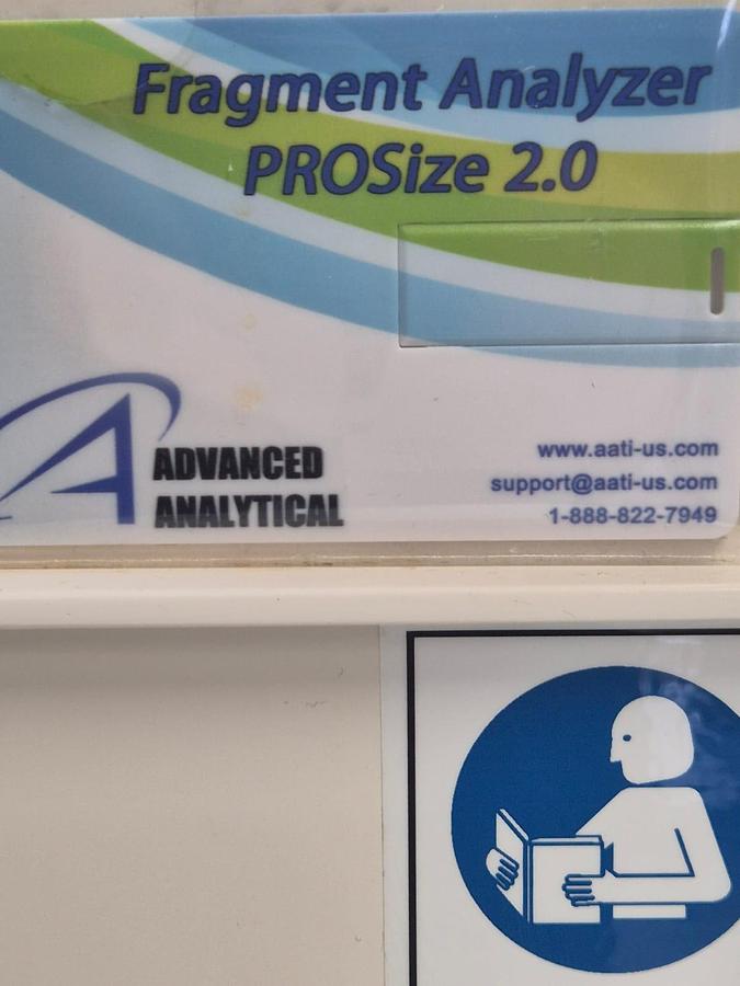 Used AATI Fragment Analyser Capillary Electrophoresis system