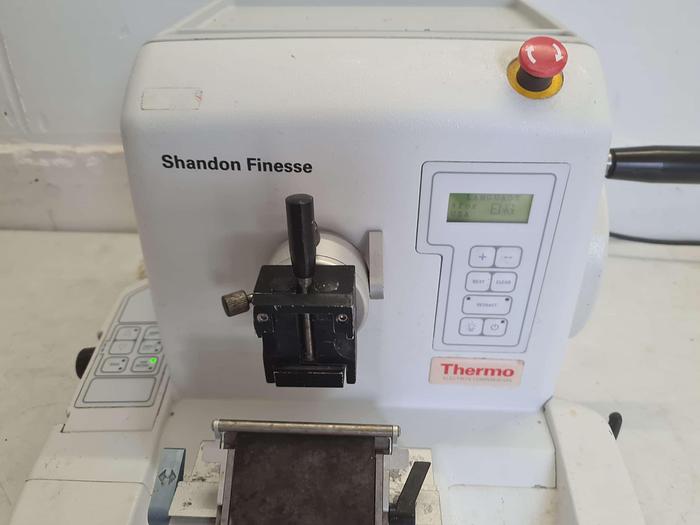 Used Thermo Electron Corporation Shandon Finesse E Microtome