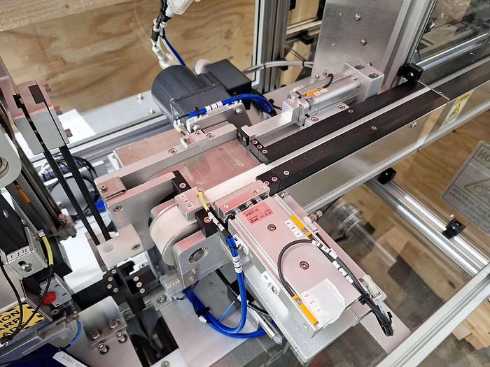 Used Quickpouch Automated Form-Fill Seal Packaging Machine with Videojet Dataflex Printer for Quickpouch Auto loader