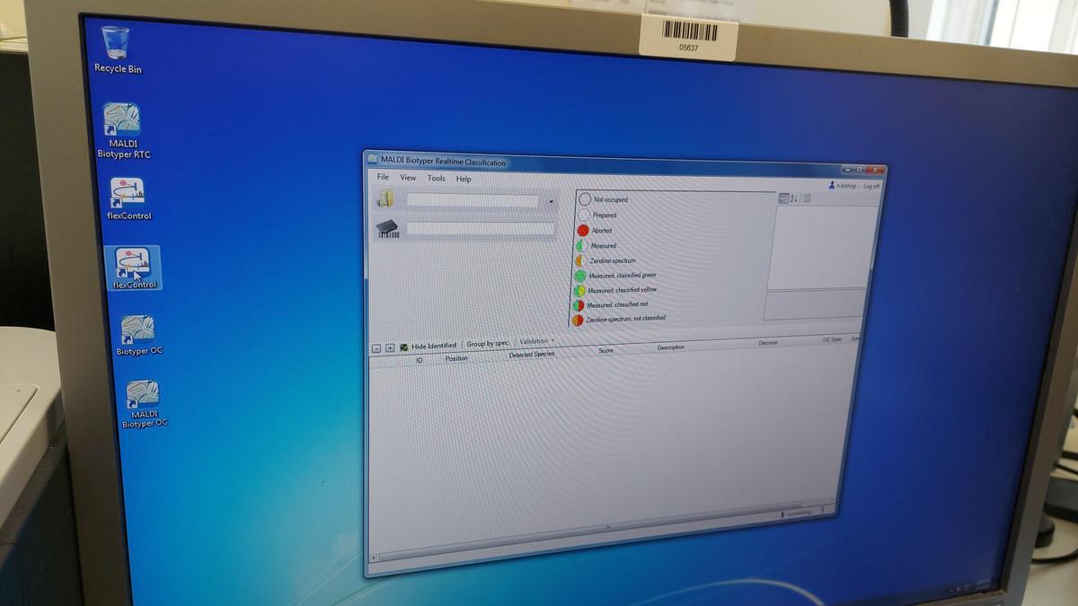 Used Bruker Maldi-Tof Microflex Mass Spectrometer