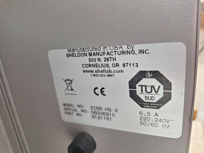 Used Shel Lab S16R-HS-2