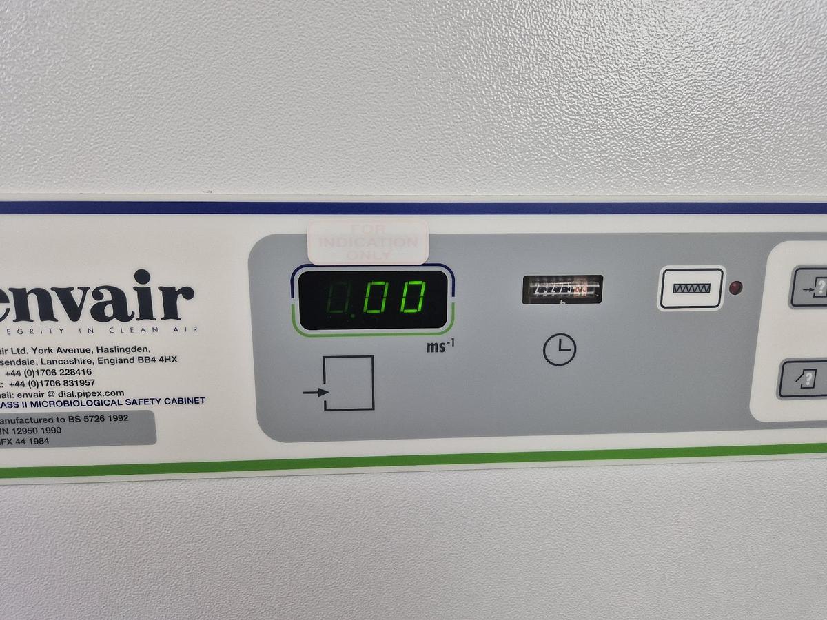 Used Envair Technology B102 Microbiological Safety Cabinet + Stand