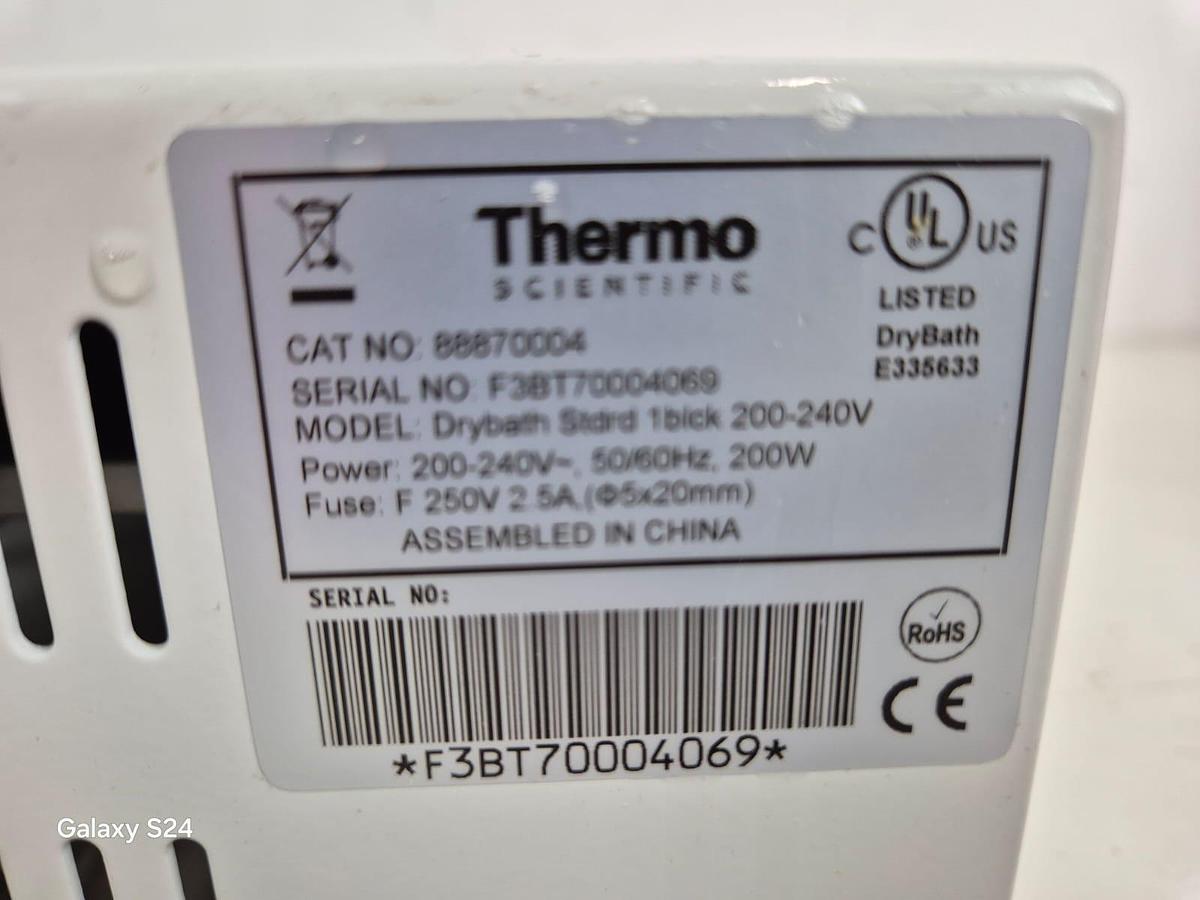 Used Thermo Scientific 1blck Standard Dryblock 1/28