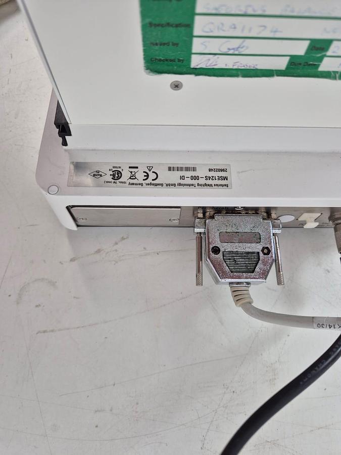 Used Sartorius MSE1245 Solent Scales