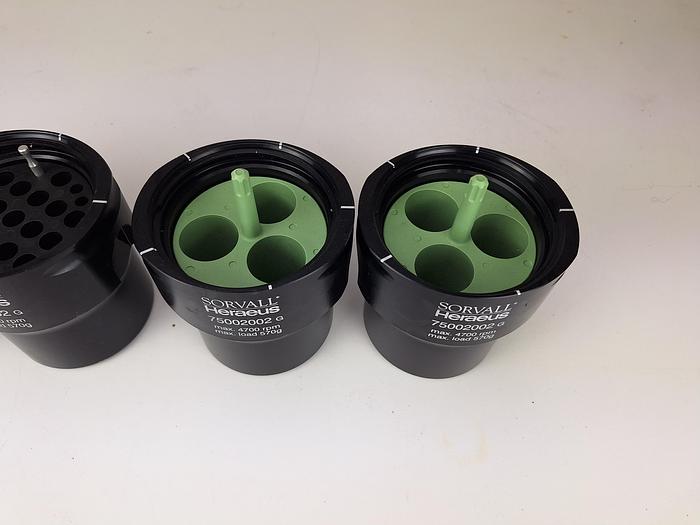 Used Sorvall Heraeus 75002000 Centrifuge Rotor with Buckets