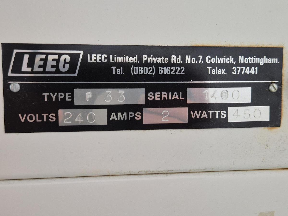 Used LEEC P33 Mk 11 Proportional Temperature Controller