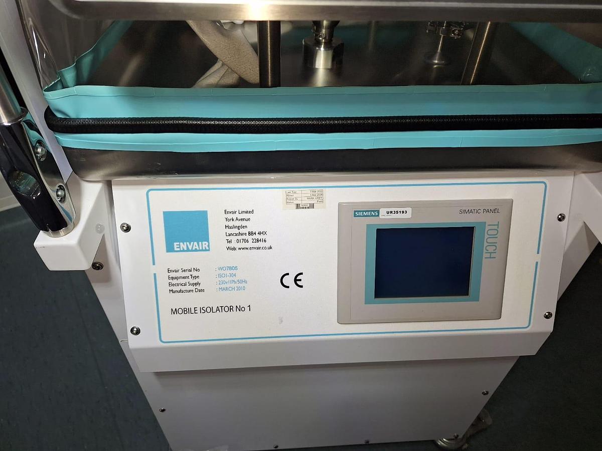 Used Envair ISO1 -304 Mobile Isolator