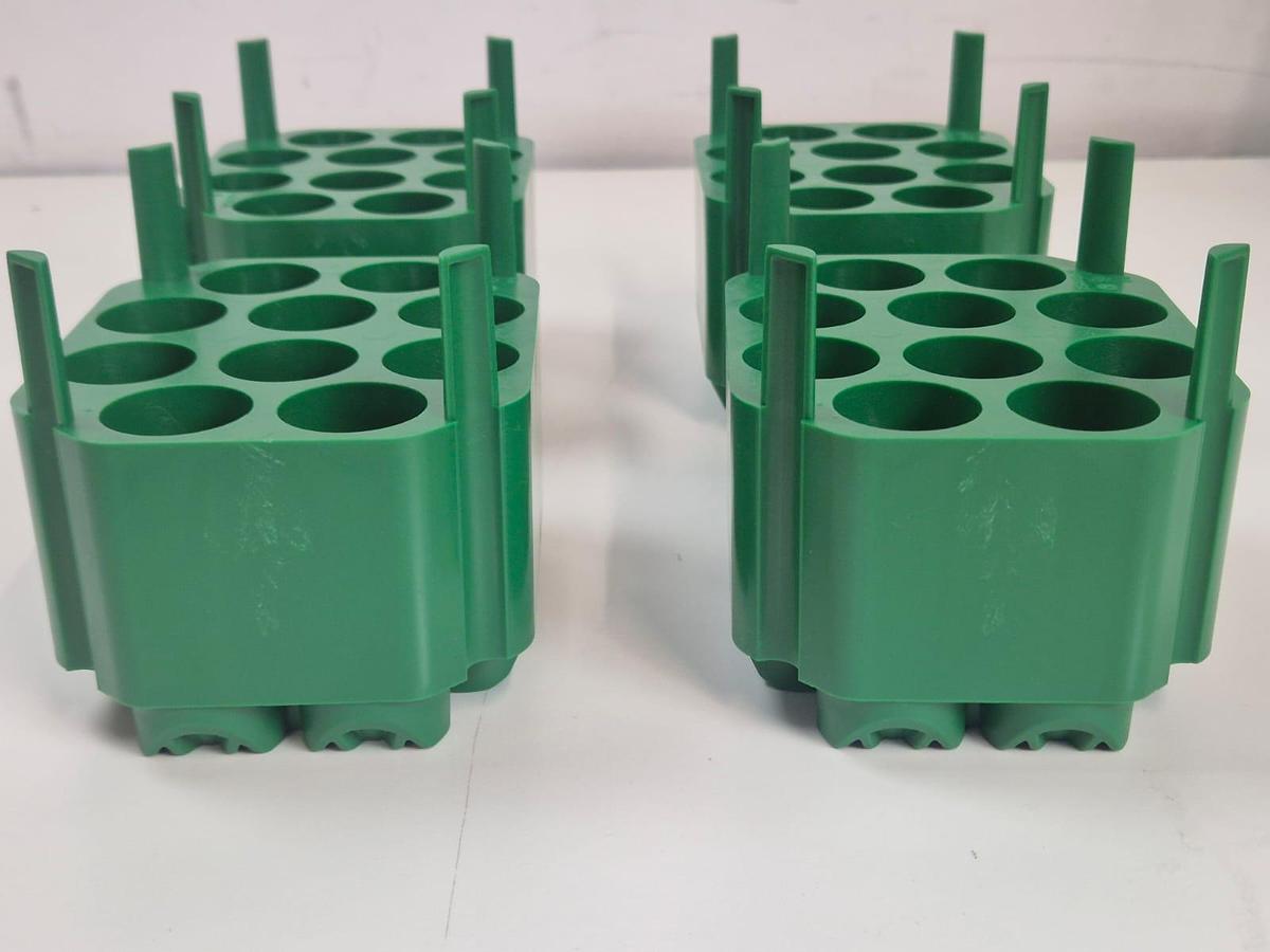 Used Thermo Scientific BIOLiner Rotor Bucket Adapters x4 40 x 50 mL Conical Tubes